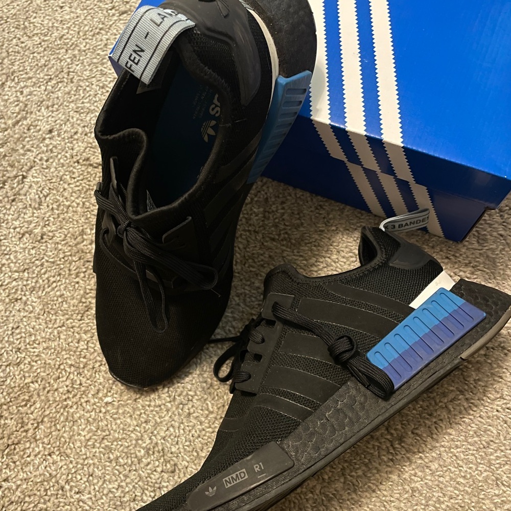 Adidas Men's Black NMD_R1 Shoes
